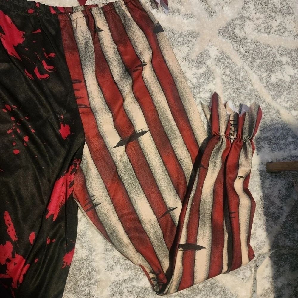 California Costumes Killer Clown Halloween Costume Size 10 Unisex Creepy EUC